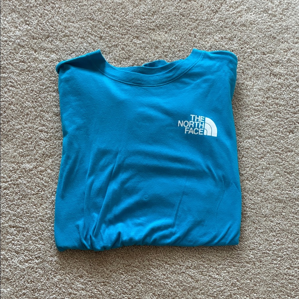 The North Face Blue Short Sleeve Tee